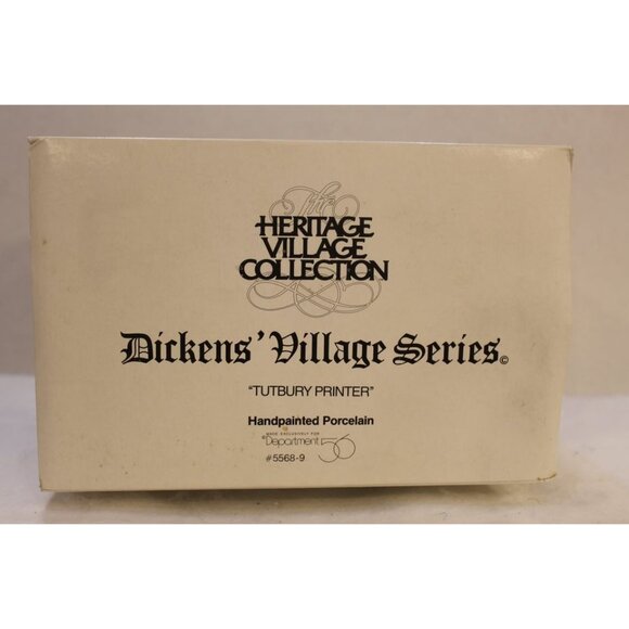 Dept 56 Dickens Village  - Tutbury Printer - Picture 5 of 5